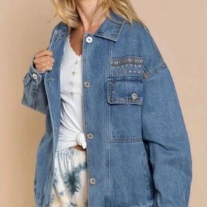 Blue Denim Women's Jacket
